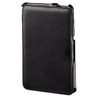 Чехол Hama H-108209 Slim для HTC Flyer ф-ция подставки иск.кожа черный