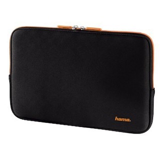 Чехол Hama H-108267 Tab-Innovation для устр-в с экраном 10"25.4см на молнии неопрен черн/оранжевый