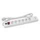 Сетевой фильтр Buro BU-SP3_USB/W 3м (6 розеток) белый 2 порта USB