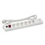 Сетевой фильтр Buro BU-SP3_USB/W 3м (6 розеток) белый 2 порта USB