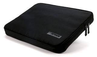 Чехол для ноутбука 14.1" Attack Supreme Black полиэстер (340x250x40) (10302)