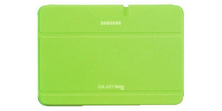 Чехол-книжка Samsung для Galaxy N8000 Note 10.1 Lime Green (EFC-1G2NMECSER)