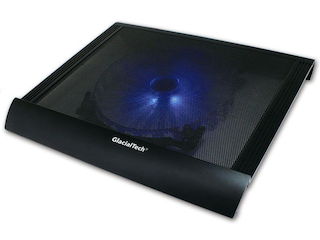 Подставка для ноутбука GlacialTech V-Shield V7 black 15.6" (350x335x45.5mm) USB (CN-V700A000AC0001)