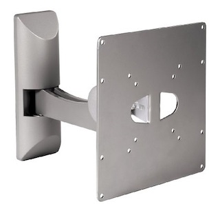 Кронштейн для ТВ Hama H-84445 M (до 37"/94 см) VESA 200*200 до 20 кг 5зв fullm.  серебр