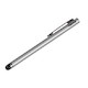Стилус Hama H-107826 Slim-Stylus для Apple iPad силиконовый наконечник серебристый