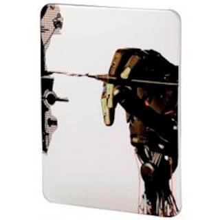 Футляр Hama для iPad 9.7" Artistic Robot белый с рисунком поликарбонат (H-106364)