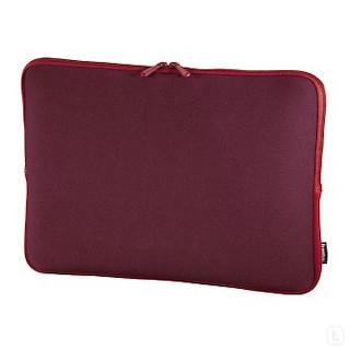 Чехол Hama для ноутбука 15.6" Neoprene бордовый/красный (38x26x4см) (H-101965)