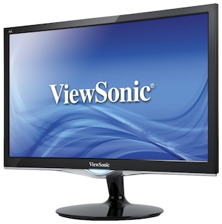 Монитор ViewSonic 23.6" VX2452MH Glossy-Black FullHD LED (2GTG)ms 16:9 HDMI M/M 30М:1 300cd