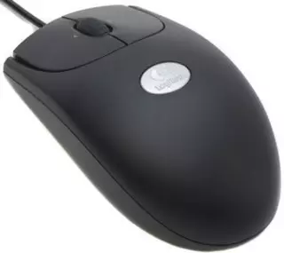 Мышь Logitech RX250 black optical 4D ZOOM USB oem (910-000199)