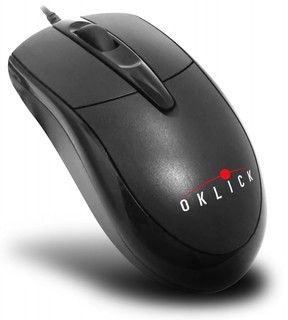 Мышь Oklick 125M black optical (800dpi) USB