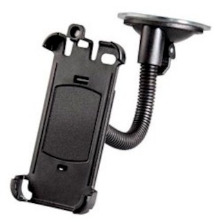 Держатель Hama для Apple iPhone 4/4S автомобильный гибкий черный (H-108115)