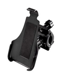 Держатель Hama для Apple iPhone 4/4S велосипедный/безопасный механизм захвата черный (H-106620)