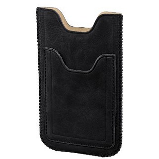 Чехол для Sony Xperia Z Balance II кожа черный Hama H-87708 (футляр)