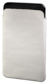 Чехол Hama для Galaxy Tab Lychee белый кожа (H-108409)