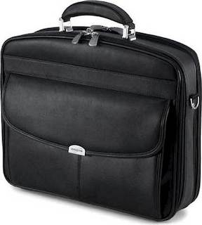 Сумка Dicota для ноутбука 14-15" MultiLeather чёрный кожа (430x360x150мм) (D-N17328L)