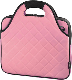 Сумка Hama для ноутбука 12.1" Grenoble розовый (30x24x3см) (H-101123)