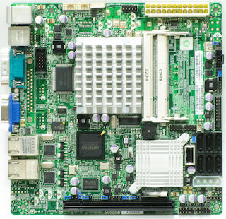 Материнская (системная) плата SuperMicro MBD-X7SPA-H-D525-B