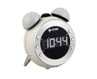 Радиобудильник Vitek VT-3525 белый