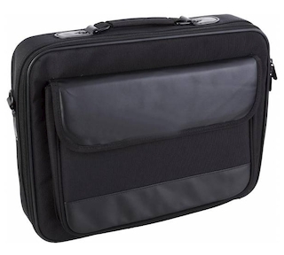 Сумка для ноутбука 17" Fort Base черный полиуретан