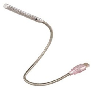Подсветка для ноутбука Hama Gooseneck USB 10 светодиодов/низкое энергопотребление (H-39730)