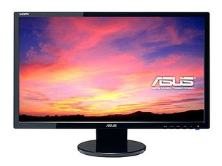 Монитор Asus TFT 24" VE246H glossy-black 16:9 FullHD (2ms GTG) DVI HDMI M/M 50000:1 250cd