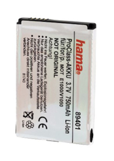 Аккумулятор Hama H-89401 для Motorola E1000/V1050/V980