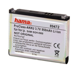 Аккумулятор Hama H-89472 для Samsung SGH-i900