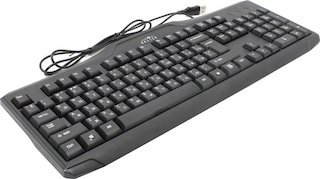 Клавиатура Oklick 170M черный USB
