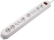 Сетевой удлинитель Hama Colour 3м (10розеток) white с выключателем/"защита от детей" (H-108887)