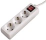 Сетевой удлинитель Hama H-108815 5м (3розетки) white с выключателем/"защита от детей"