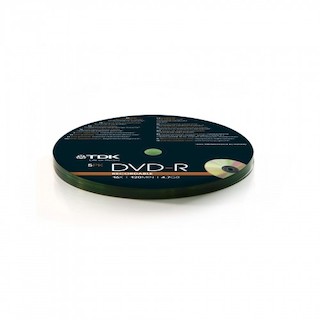 Диск DVD-R TDK 4.7Gb 16x Shrink Case (5шт) (t78671)