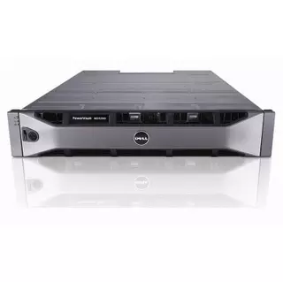 Дисковый массив Dell PV MD3200 (210-33117-9) 3.5" SAS 2x600Gb 15K max12HDD 2Ctrl 2x600W/2x2m SAS PNB