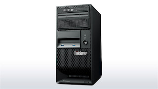 Сервер Lenovo TS140 G3220 2Gb 1x500Gb RAID 0/1/10/5 280W1Y Tower No OS (70A4S00500)