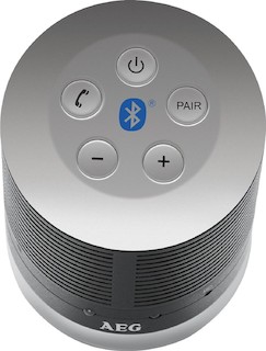 Аудиомагнитола AEG BSS 4809 серебристый bluetooth