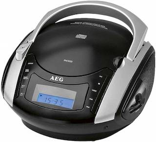 Аудиомагнитола AEG SR 4348 BT черный bluetooth