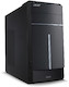 ПК Acer Aspire TC-100  AMD A4-5000; 4GB; HDD 500GB; nVidia GT620; 1GB; DVD+/-RW; GLan; Win8.1 SL; Cordred KB&Mouse