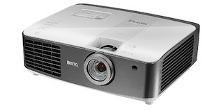 Проектор BenQ W1400 1x0,65" DLPDarkchip3, 1920x1080, 2200 ANSI, 10000:1, +/-10°, 28Db, 1.07-1.71:1, 2x10W, Lamp:6000 hrs, 3,9 kg. 6s&6sp CW (RGBRGB)