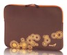 Чехол для ноутбука 13-14" Genius GS-1401 brown/orange полиэстер