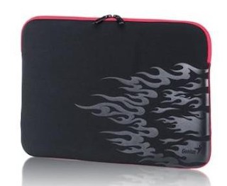 Чехол для ноутбука 15-15.6" Genius GS-1500 black/red полиэстер