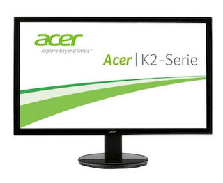Монитор 24" TFT  Acer K242HLbd Black TN LED 5ms 16:9 DVI 100M:1 250cd