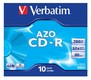 Диск CD-R Verbatim 700Mb 52x DataLife+ Jewel Case (10шт) 43327