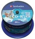 Диск CD-R Verbatim 700Mb 52x Wide Printable (50шт) 43309