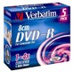 Диск DVD-R Verbatim 1.46Gb 4x 8cm AntiScratch (5шт) 43510