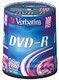 Диск DVD-R Verbatim 4,7Gb 16x Cake Box (100шт) 43549