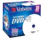 Диск DVD-R Verbatim 4.7Gb 16x Jewel Case Printable (10шт) 43521