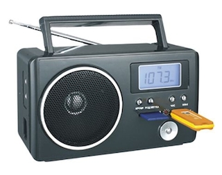 Радиоприемник Сигнал РП-204 Черный