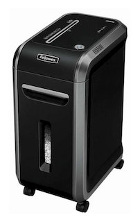 Шредер Fellowes MicroShred 99Ms (секр.4/P-5)/фр2х14мм/12лист/34лтр/Уничт:скрепки, скобы, пл.карты