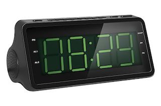 Радиобудильник Rolsen CR-142 черный