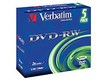 Диск DVD-RW Verbatim 4.7Gb 6x Jewel Case (5шт) 43525
