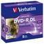 Диск DVD+R Verbatim 8.5GB DL 8x Lightscribe Surface Ver1.2 Jewel Case (5шт) 43684